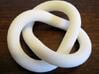 Trefoil knot 3d printed IRL.