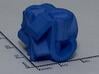 Frameless D6 3d printed WSF died blue at home