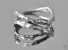 Dual Voronoi Ring 3d printed 