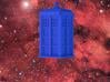 TARDIS (simple) 3d printed TARDIS in a starfield