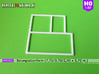 H9062 - Betonplattenform (H0 1:87) 3d printed 