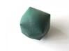 Inflated Cube 3d printed In Winter Green Strong and Flexible