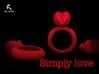 SIMPLY LOVE - size 8 3d printed SIMPLY LOVE