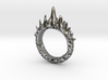 Abstract - Ring 10 - Spiked  3d printed 
