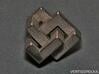Cubic Trefoil Knot 1inch 3d printed Cubic Trefoil Knot - stainless steel - 1-inch