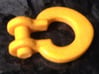 300 Ton Bail Shackle (1 To 50 Scale) 3d printed Add a caption...