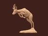 Gazelle Leaping over Rock 3d printed Description