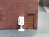 Payphone Booth- HO Scale 3d printed Actual printed, unpainted in WSF