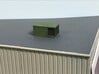 HO scale rooftop air conditioning unit 3d printed 
