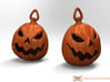  Jack O'lantern Earrings 2.5cm 3d printed These earrings require earring hooks, which are not included...