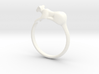 Feline Band - Ring version 3d printed 