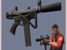 TF2 Cleaner's Carbine Airsoft Gun 3d printed 
