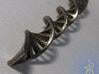 DNA  Pendant in 3D printed stainless steel 3d printed 4