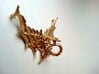 LUX DRACONIS Pendant 002 3d printed LUX DRACONIS dragon pendant 002, 3D printed in brass