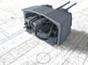 1/48 Tribal Class 4.7" MKXII CPXIX Twin Mount x1 3d printed 3d render showing product detail