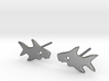Shark Earring 3d printed 