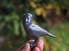 Alfred Hitchcrow 3d printed Matte Black Ceramic print. PLEASE NOTE:  The detail is lost  due to the glazing & process of 3D-printing ceramic. Your ceramic print will look just like this photo.