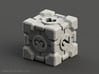 Companion Cube D6 - Portal Dice 3d printed 
