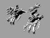 ROTF voyager Starscream poseable hands 3d printed Weapons mounted.
