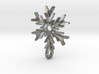 Snowflake Pendant (Double Sided) 3d printed 