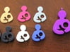 Breastfeeding Charm (Origami Owl) 3d printed Breastfeeding Charms/Pendants in a Variety of Materials: Plates- Raw Bronze, Pink Strong & Flexible, Alumide;Charms- Polished Gold Steel (in Locket), Black Strong & Flexible, White Strong & Flexible, Royal Blue Strong & Flexible Polished; Pendants- Violet