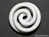Torus Knot A 2inch 3d printed Torus Knot A 2inch - top view