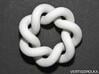 Septafoil Knot 2inch 3d printed Septafoil Knot 2inch - top view