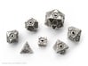 Companion Cube Polyhedral 7 Dice Set (+ decader) 3d printed 
