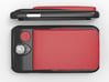 Ultra Slim Wallet 3d printed Ultra Slim Wallet shown in Red on the GS4