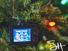 YouTube Christmas Ornament 3d printed Not a Shapeways Print