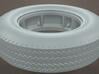 TDR 427 Roadster Round Street Tire 3d printed 