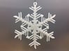 Organic Snowflake Ornaments - Stack of 6 3d printed 3D printed FDM prototype of the "Russia" snowflake ornament