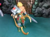 Snake Armor He-Man Clamp 3d printed Painted Gold