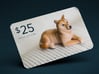 $25 Digital Gift Card 3d printed 