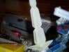 G2P-003: Stronghold Sword 3d printed Close up of unpainted and undied prototype held by Stronghold