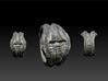 Dragon Hunter's Ring (Pick your size!) 3d printed zbrush image