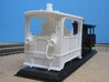 1:45 Tramway loco (complete) Backer & Rueb 3d printed Behind this model is a Bachmann Porter for size comparison.