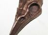 Raven Skull Pendant 3d printed Photograph of the Raven Skull Pendant in Antique Bronze Glossy
