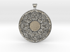 Victorian Pendant for cabochon 3d printed 