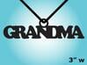 Grandma Necklace Charm 3d printed 2D Rendering