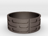 Imperial Wall Pattern Ring 3d printed 
