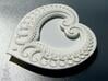 Fractal Heart Candy dish 3d printed 