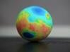 Topographic Mars  3d printed 