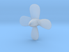 Titanic Centre 4 Bladed Propeller  Scale 1:150 3d printed 