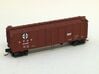 ATSF BOXCAR Bx-3/6, ice/salt, complete shell 3d printed 