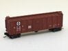ATSF BOXCAR Bx-3/6, zinc concentrate complete shel 3d printed 