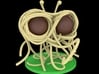 Flying Spaghetti Monster miniature 3d printed Modeling program render