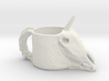 Unicorn Skull Cup 3d printed 