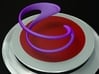 Petite infinity loop 3d printed Purple strong and flexible