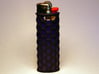 Honey Comb Lighter Case 3d printed Purple BIc